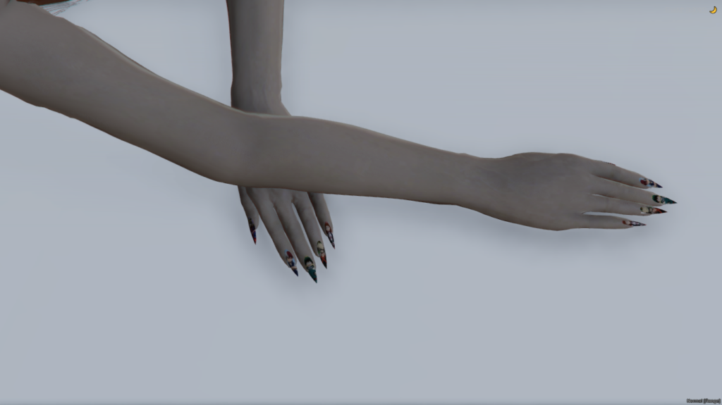 Anime Nails for MP Female/Male 1.0
