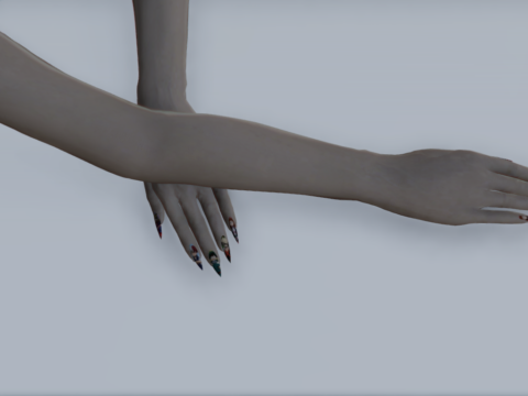 Anime Nails for MP Female/Male 1.0