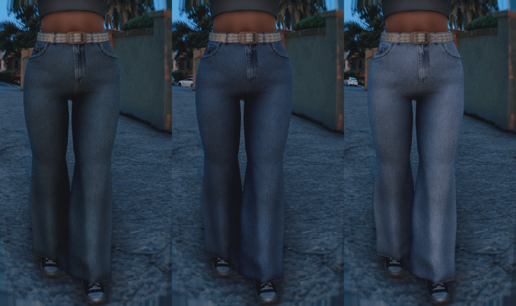 Basic Flared Jeans for MP Female 1.0
