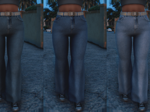 Basic Flared Jeans for MP Female 1.0