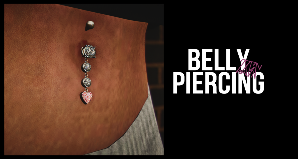 Belly Piercing For MP Female 1.0