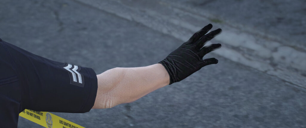 Black Nitrile Gloves for MP Male 1.0