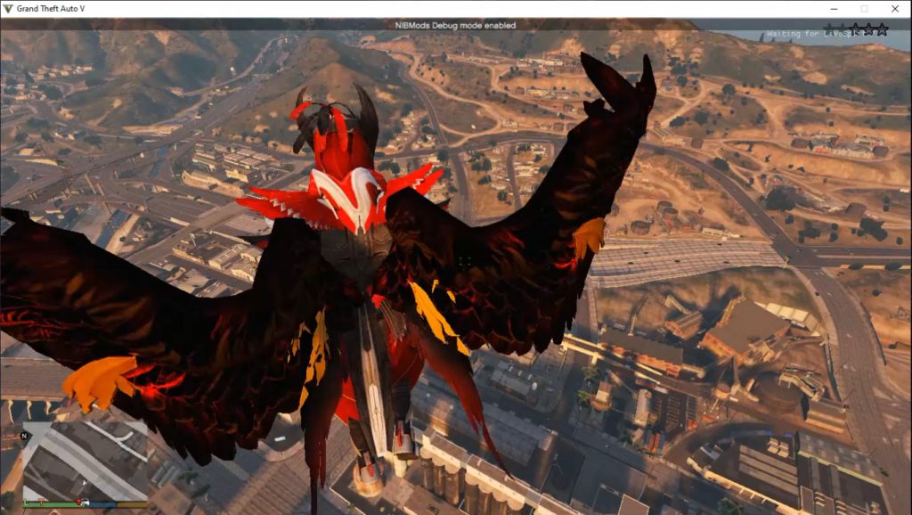 BloodRaven x suit Wings pubg mobile 1.1
