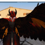 BloodRaven x suit Wings pubg mobile 1.15