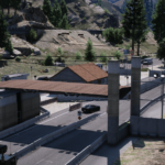 Borderpatrol Checkpoint with station