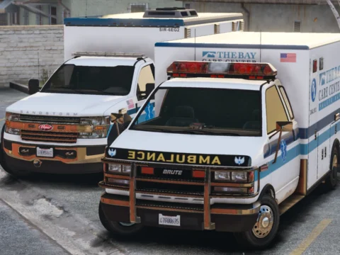Brute Ambulance Improved [Add-On | Replace | Liveries] V1.0