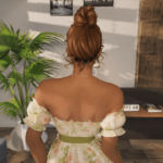 Curly Bun Hair for MP Female 1.02