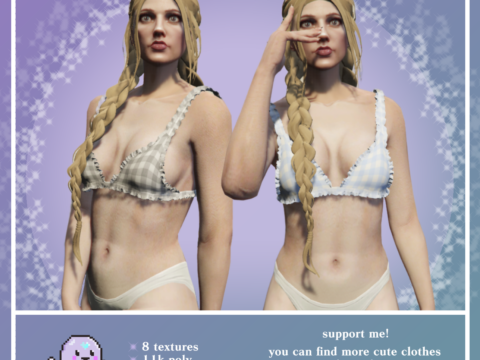 Cute lingerie for MP female 1.0