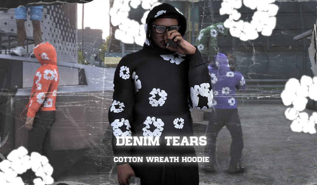 Denim Tears Cotton Wreath Hoodie