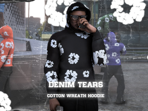 Denim Tears Cotton Wreath Hoodie