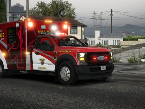 Fire Rescue Replacement Pack (Los Santos County & Blaine County) V1.0