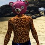 Fortnite teddybear Mask for MP Male 1.02