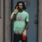 Glo Gang Shirt for MP Male 1.0