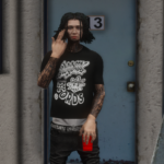 Glo Gang Shirt for MP Male 1.05