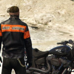 Harley Davidson Leather Jacket for Trevor 1.0