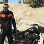 Harley Davidson Leather Jacket for Trevor 1.02