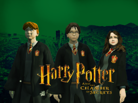 Harry Potter 2nd Year protagonists