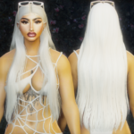 Jessica Hair V1 & V2 w/ Physics For MP Female V1.0