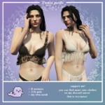 Lace lingerie for MP Female 1.0