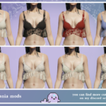 Lace lingerie for MP Female 1.02