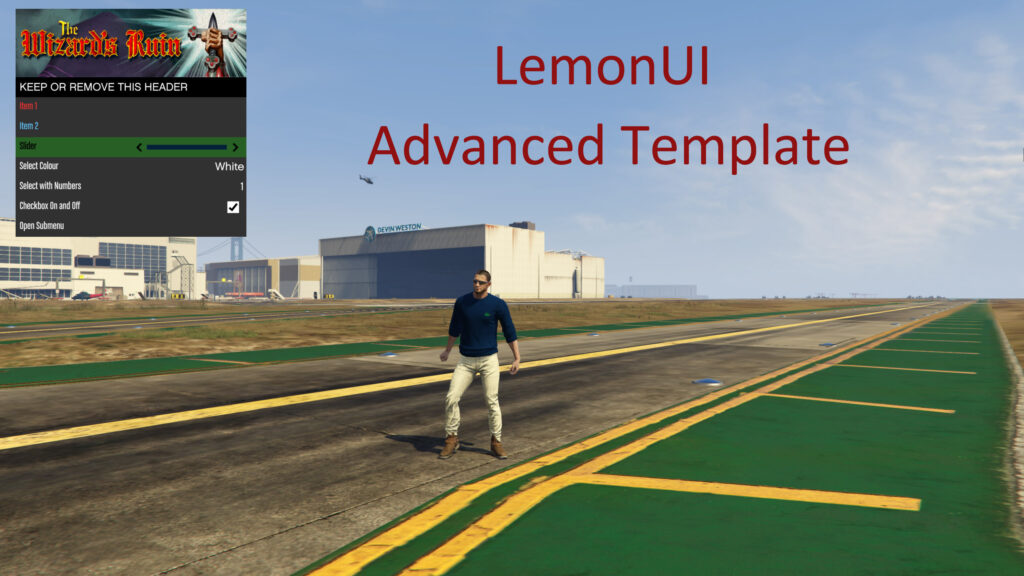 LemonUI Get Started Plus Script Code 1.0