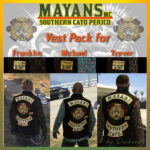 MAYANS MC Vest Pack (for Franklin, Michael, Trevor) V1.1