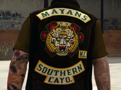 MAYANS MC Vest - Southern Cayo Perico for Trevor or Michael