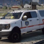 Majestic County Fire Department Vapid Sandstorm [Add-On / FiveM] V1.0