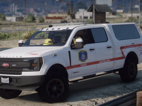 Majestic County Fire Department Vapid Sandstorm [Add-On / FiveM] V1.0