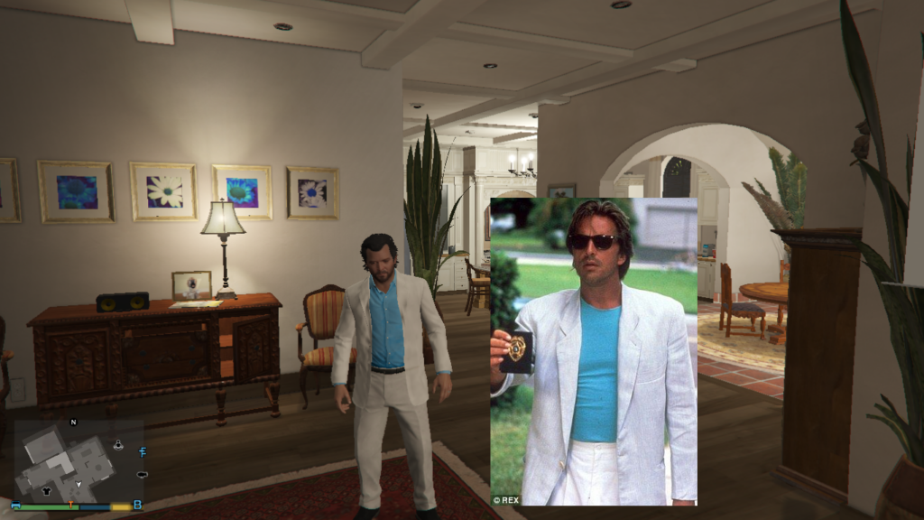 Miami Vice outfits for Michael 1.0