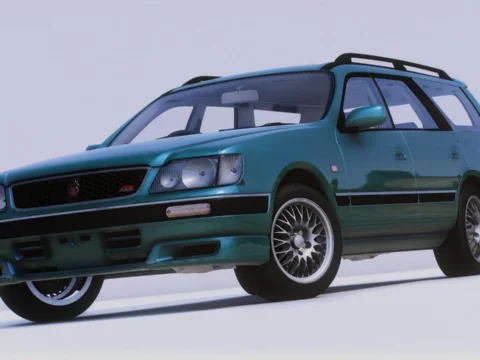 Nissan Stagea RS Four 1997 [Add-On | Tuning | RHD | Template] V1.0