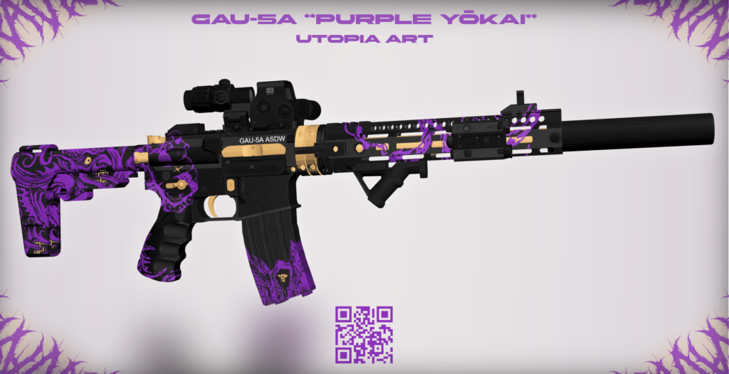 GAU 5A "Purple Yokai" CR | Utopia Art V1.0