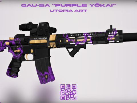 GAU 5A "Purple Yokai" CR | Utopia Art V1.0