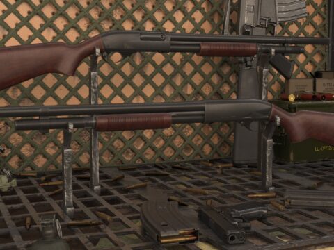 Remington 870 Police Magnum Riot 1.0