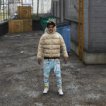 Sagged Jeans Pack for Franklin 1.04