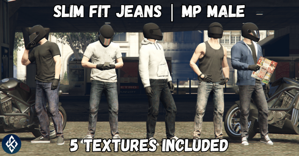 Slim Fit Jeans for MP Male 1.0