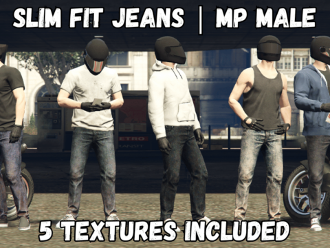Slim Fit Jeans for MP Male 1.0