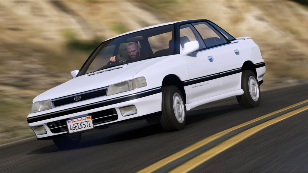 Subaru Legacy BC5 1990 [Add-On | LODs | Template | Liveries | Tuning] 1.1