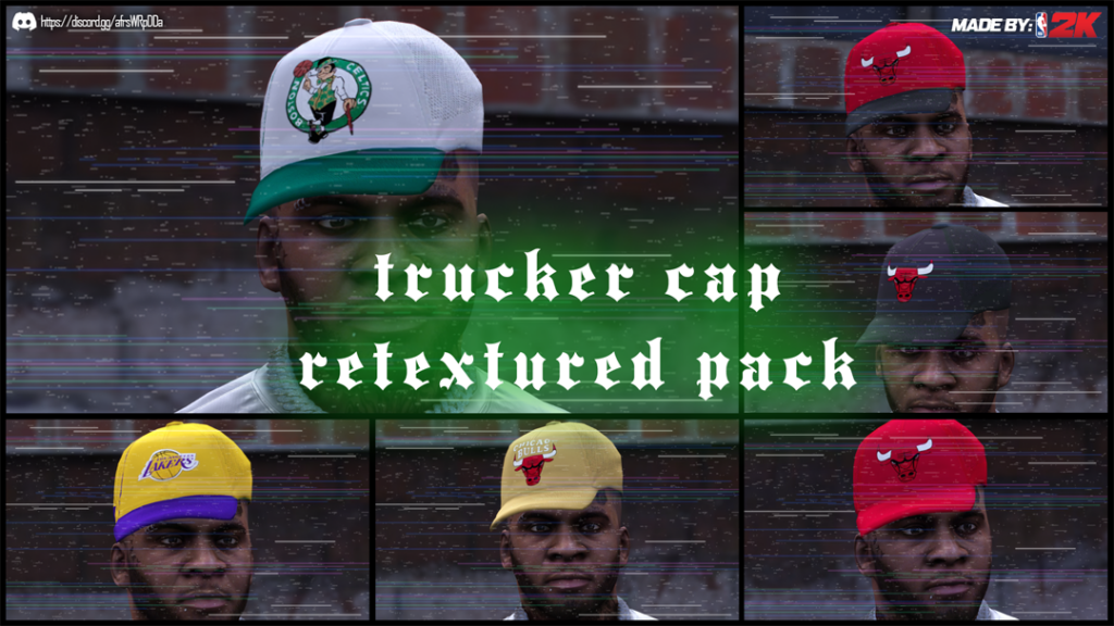 Trucker cap Retextured pack 1.0
