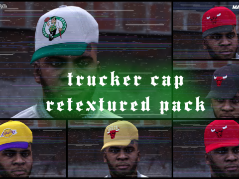 Trucker cap Retextured pack 1.0
