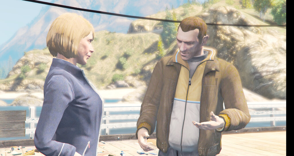 niko bellic with cs and ig facial anims replaces micheal 1.1