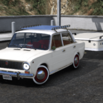 1972 LADA 2101 "Classic" + Trailer [Add-On | Extras | Template] V1.0
