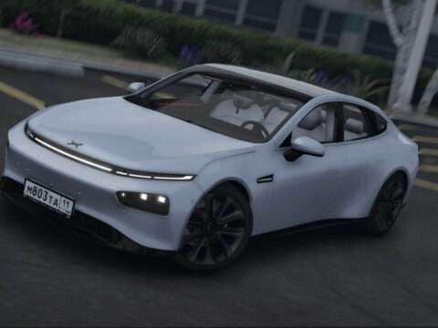 2020 Xpeng P7 [Add-On | RU Plates | Extras]