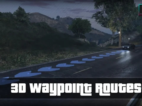 3D Waypoint Routes