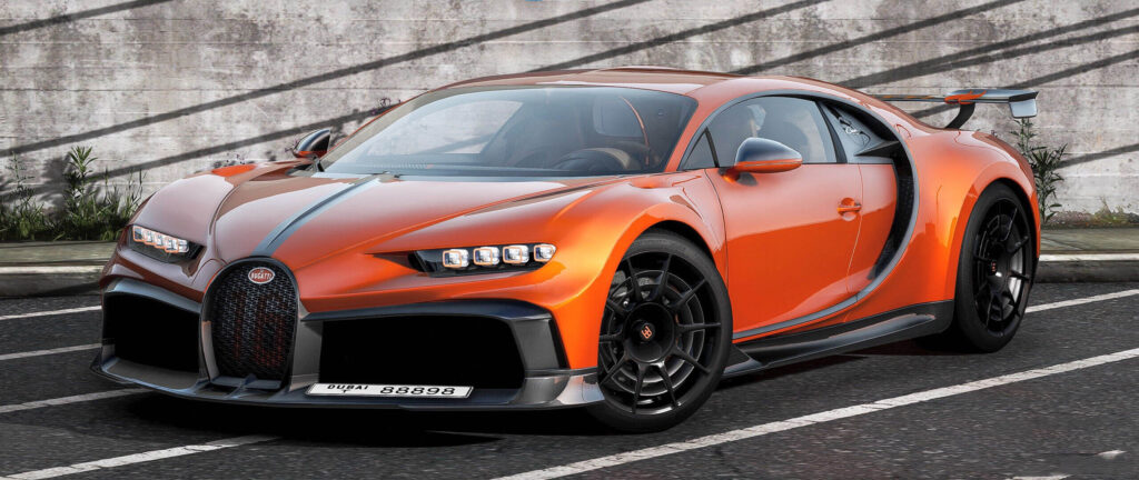 Andrew Tate Bugatti Chiron Pur Sport