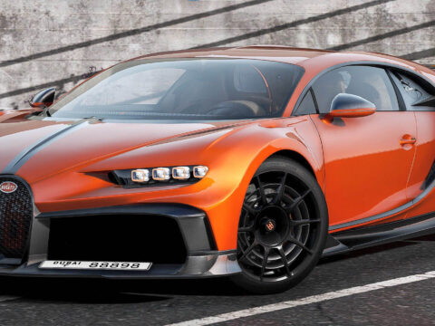 Andrew Tate Bugatti Chiron Pur Sport