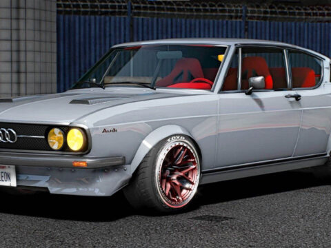 Audi 100 SC1 2 cars pack