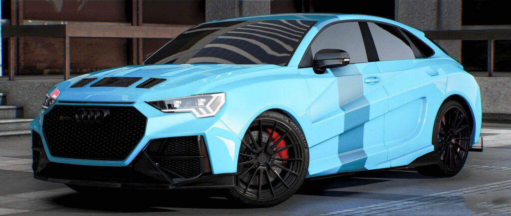 Audi RSQ3 Abflug