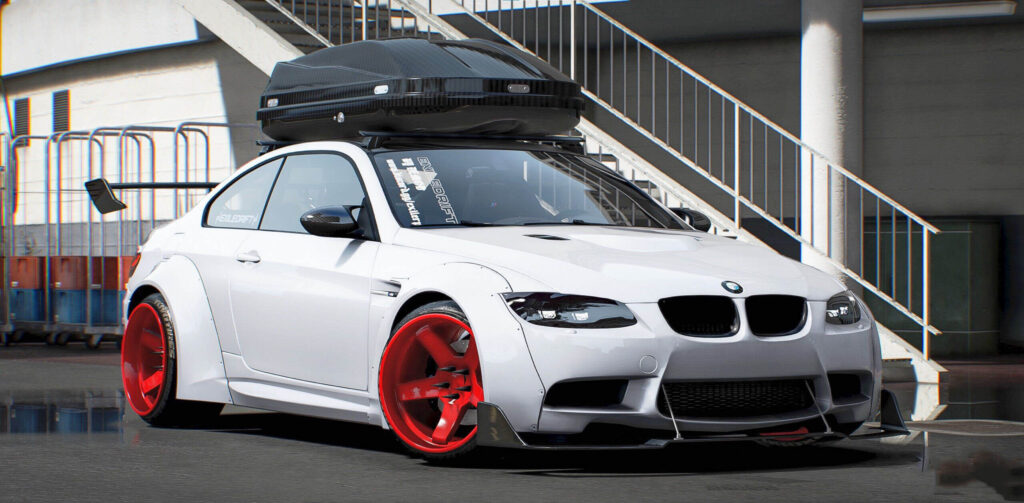 BMW E92 Bagged