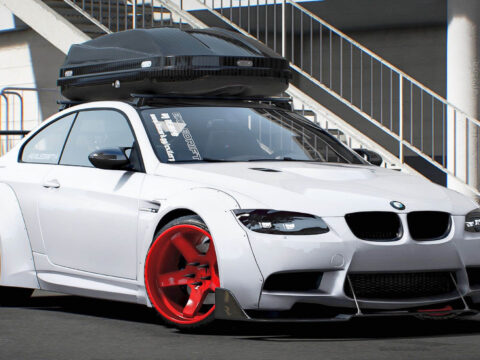 BMW E92 Bagged